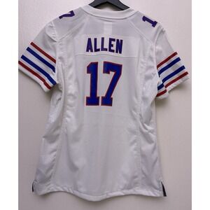 NFL Buffalo Bills Josh Allen #17 White Home Jersey Women's L